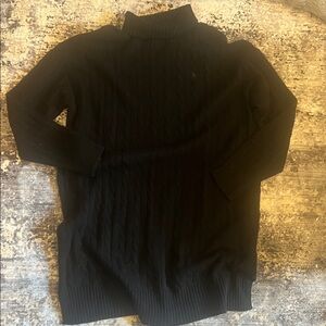 Polo by Ralph Lauren Black Turtleneck Dress